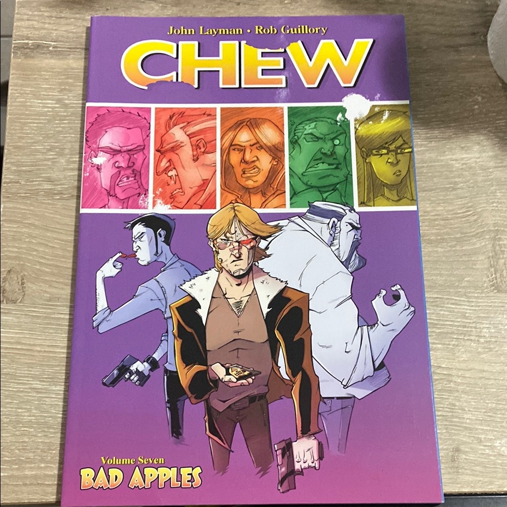 Chew Volume 7 TPB “Bad Apples” (2013 Image Comics) Graphic Novel